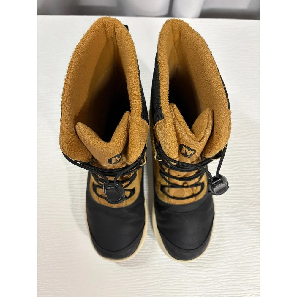 Merrell Snow Bank 2.0 Waterproof Winter Boots Tan Black MY56187 5M EU 36 MS0008